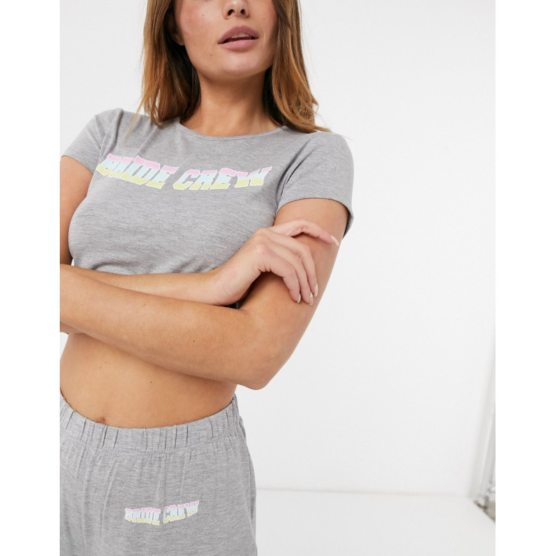 Missguided tee and trousers...