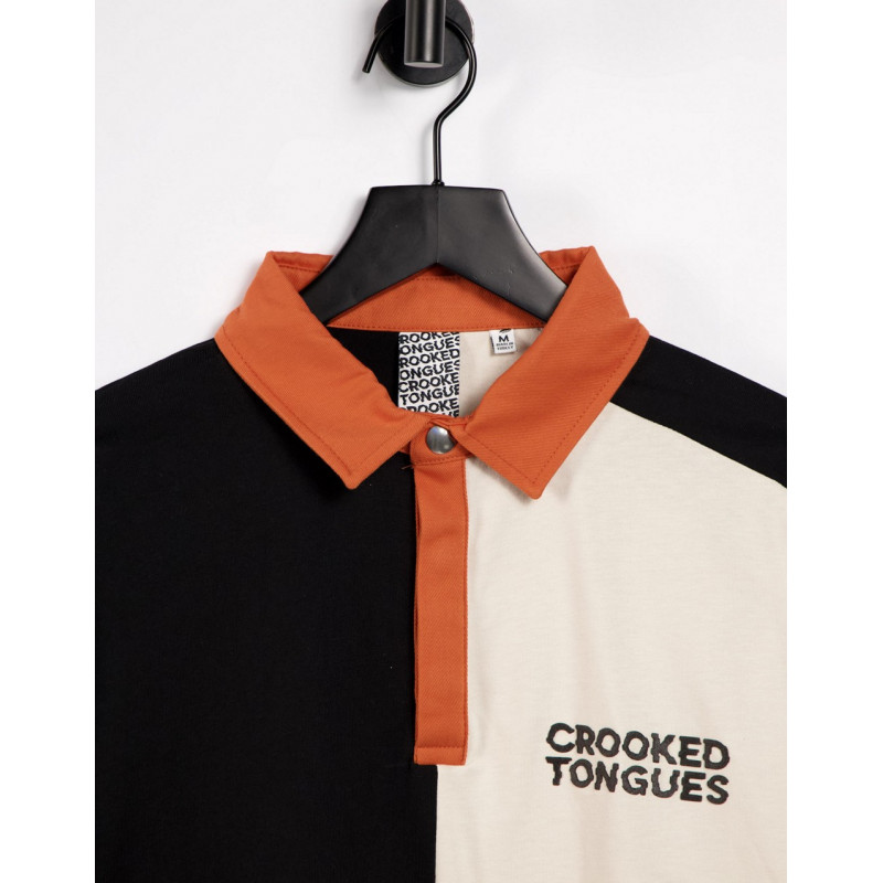 Crooked Tongues rugby polo...