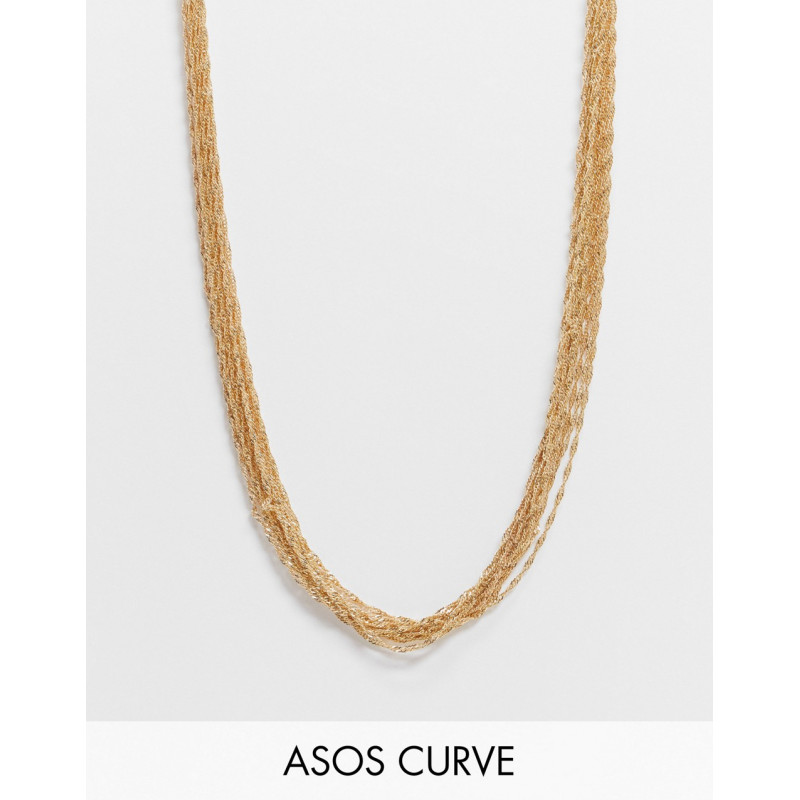 ASOS DESIGN Curve necklace...
