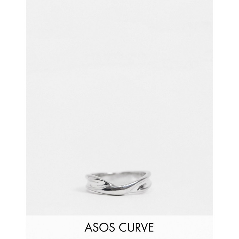 ASOS DESIGN Curve ring in...