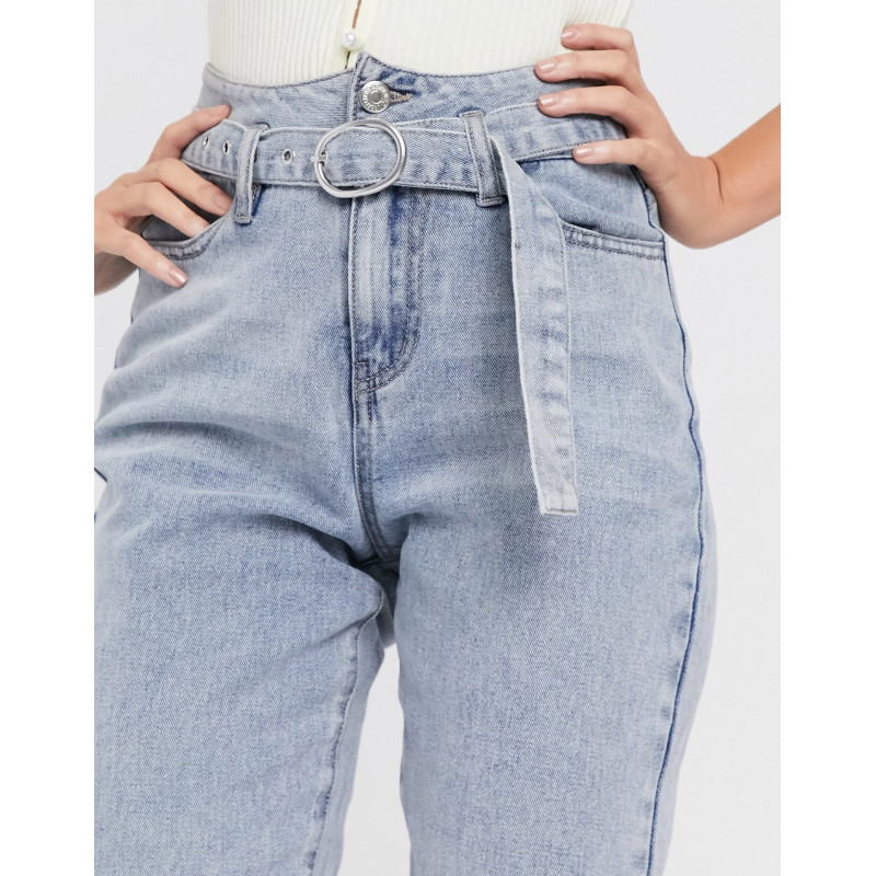 Urban Bliss mom jeans with...