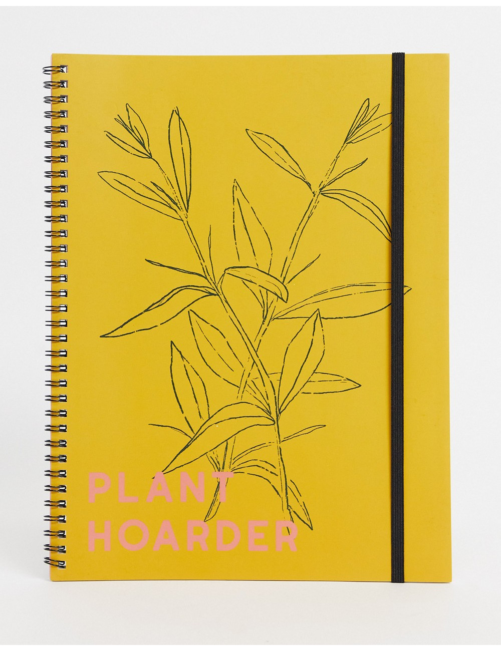Typo A4 notepad with plant...
