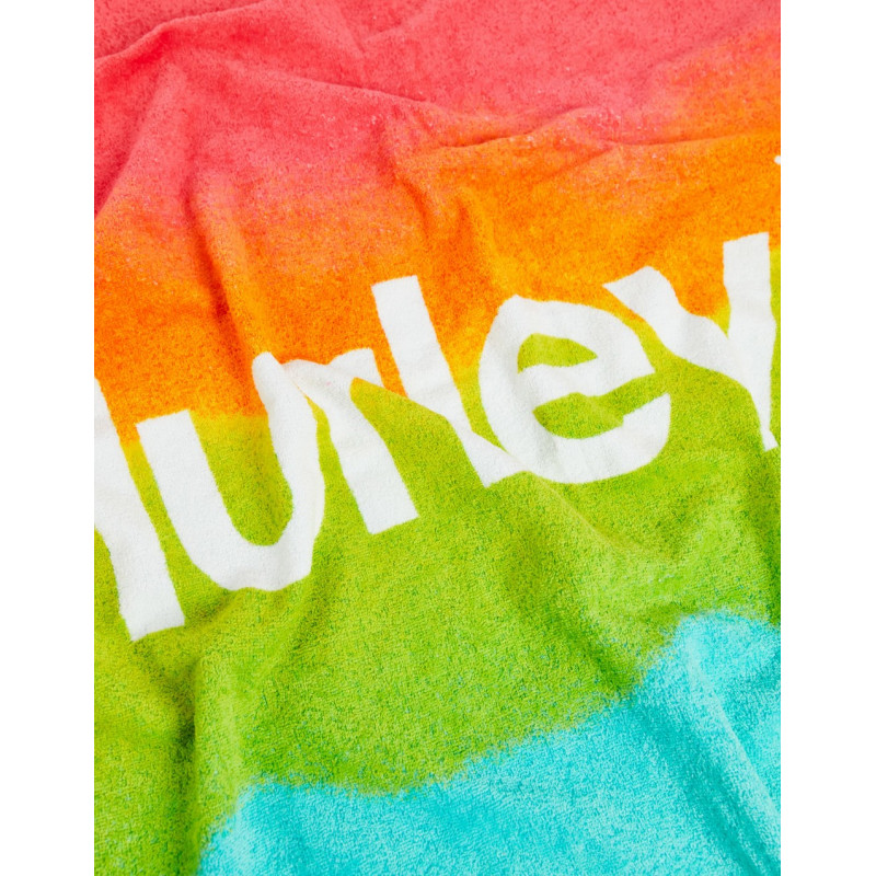 Hurley Beach tie dye towel...