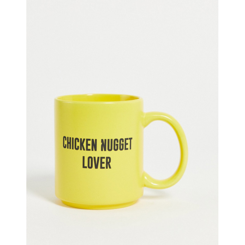 Typo chicken nugget lover mug