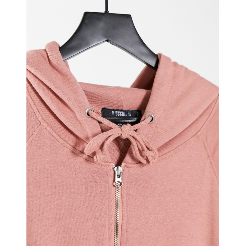 Missguided Petite hooded...
