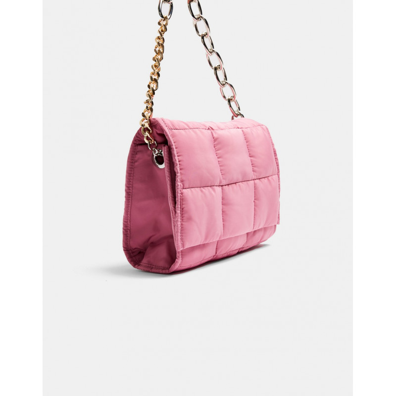 Topshop Nylon Quilted...