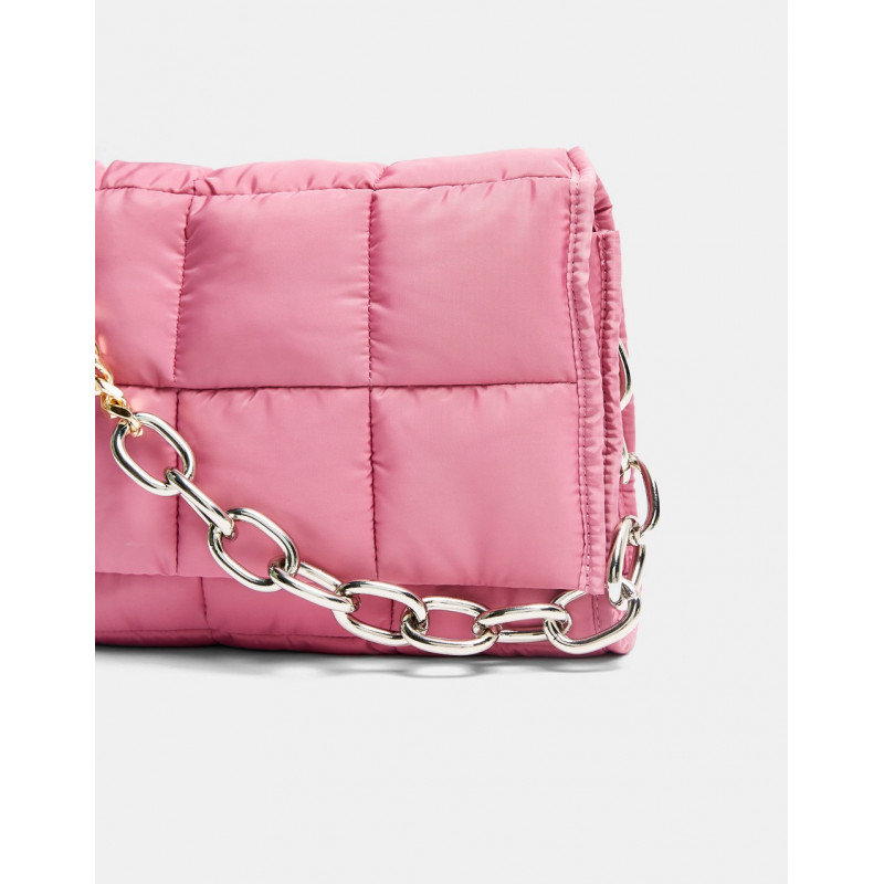 Topshop Nylon Quilted...
