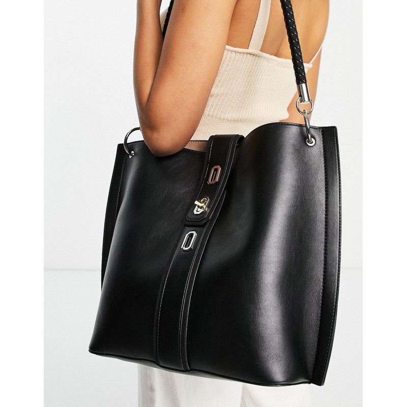Topshop large tote bag with...