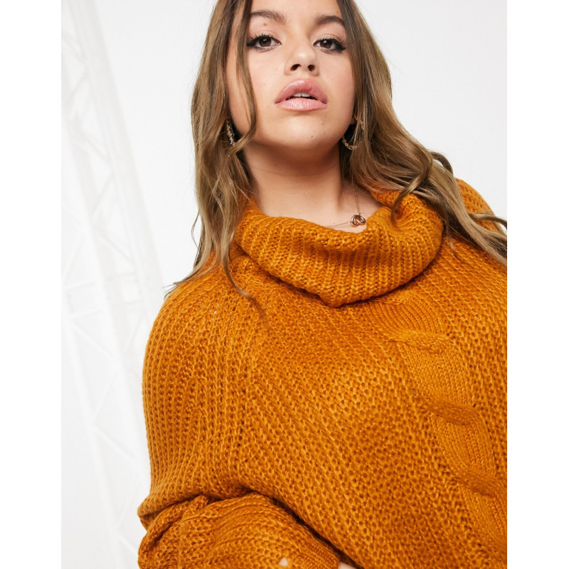 Only Curve roll neck jumper...