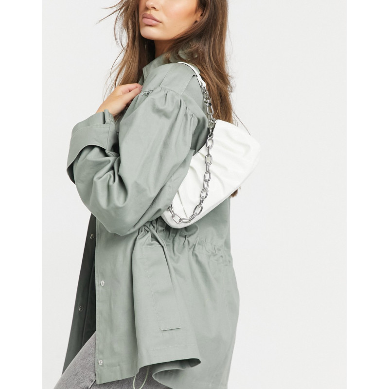 ASOS DESIGN ruched slouchy...