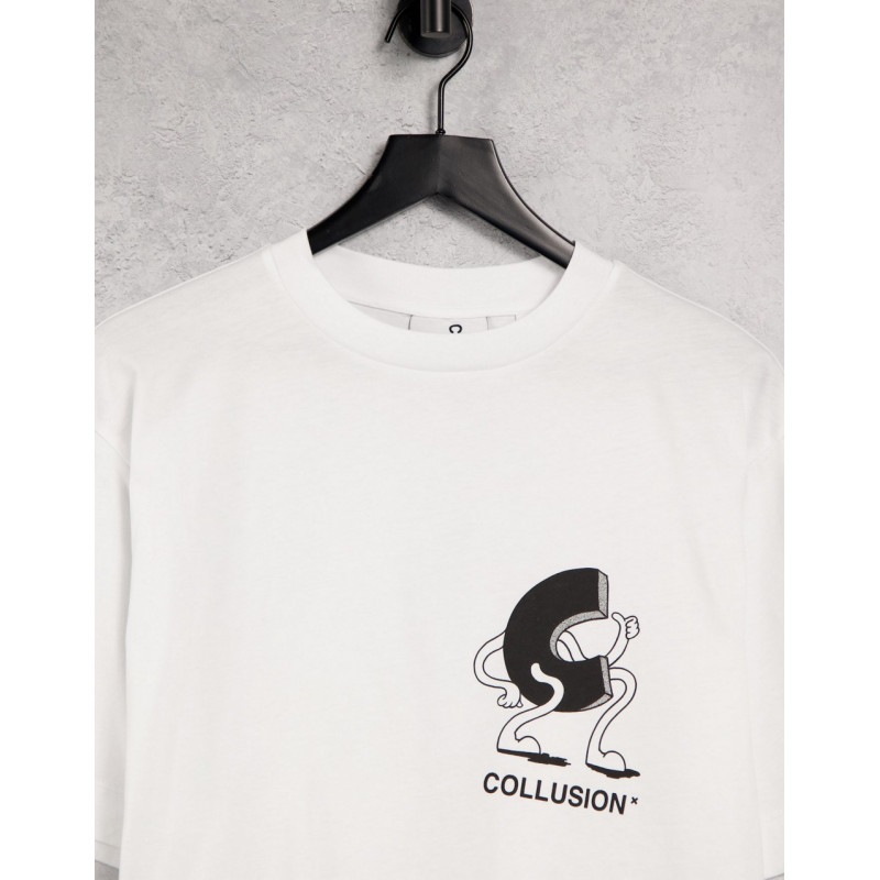 COLLUSION Unisex t-shirt...