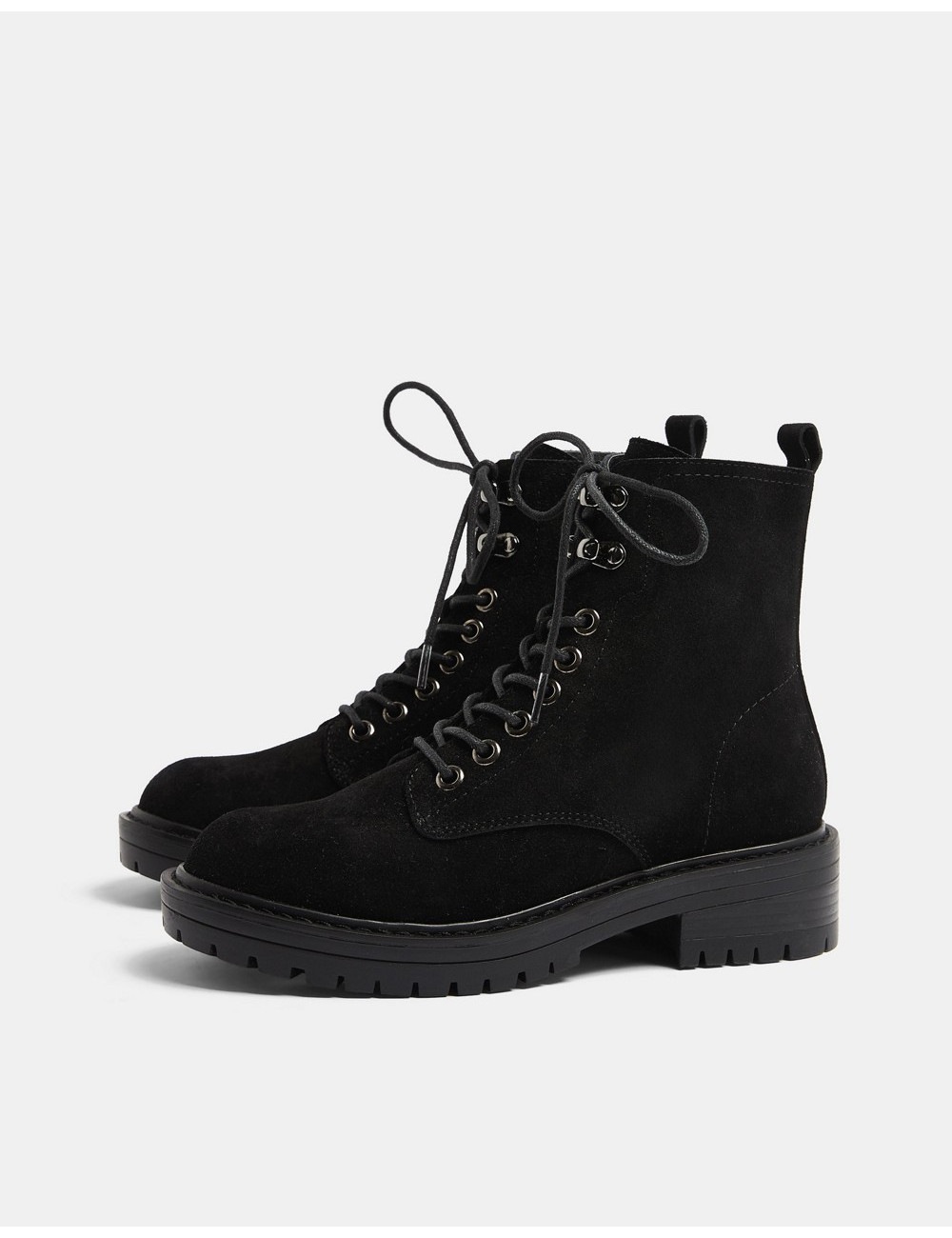 Topshop suede lace up boots...