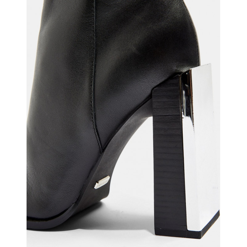Topshop skinny heeled boots...