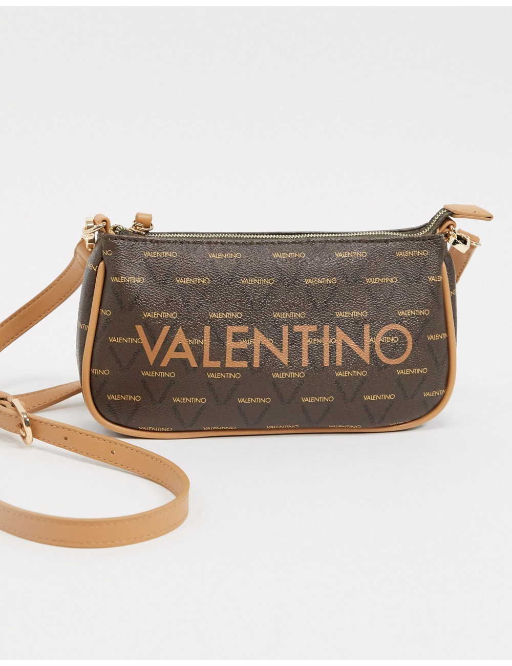 Valentino Bags Liuto Logo-Print Shoulder Bag