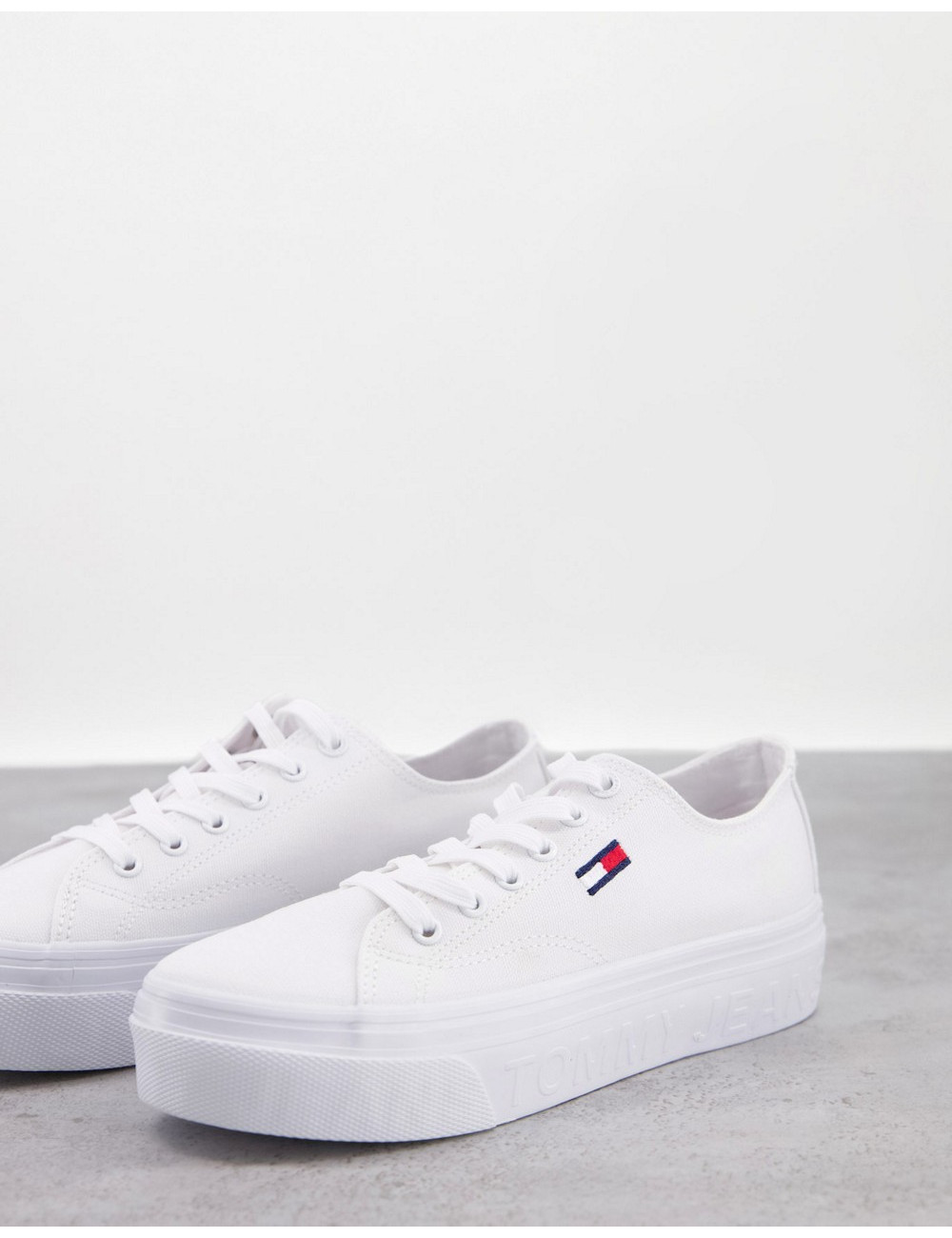 Tommy Jeans canvas trainer...
