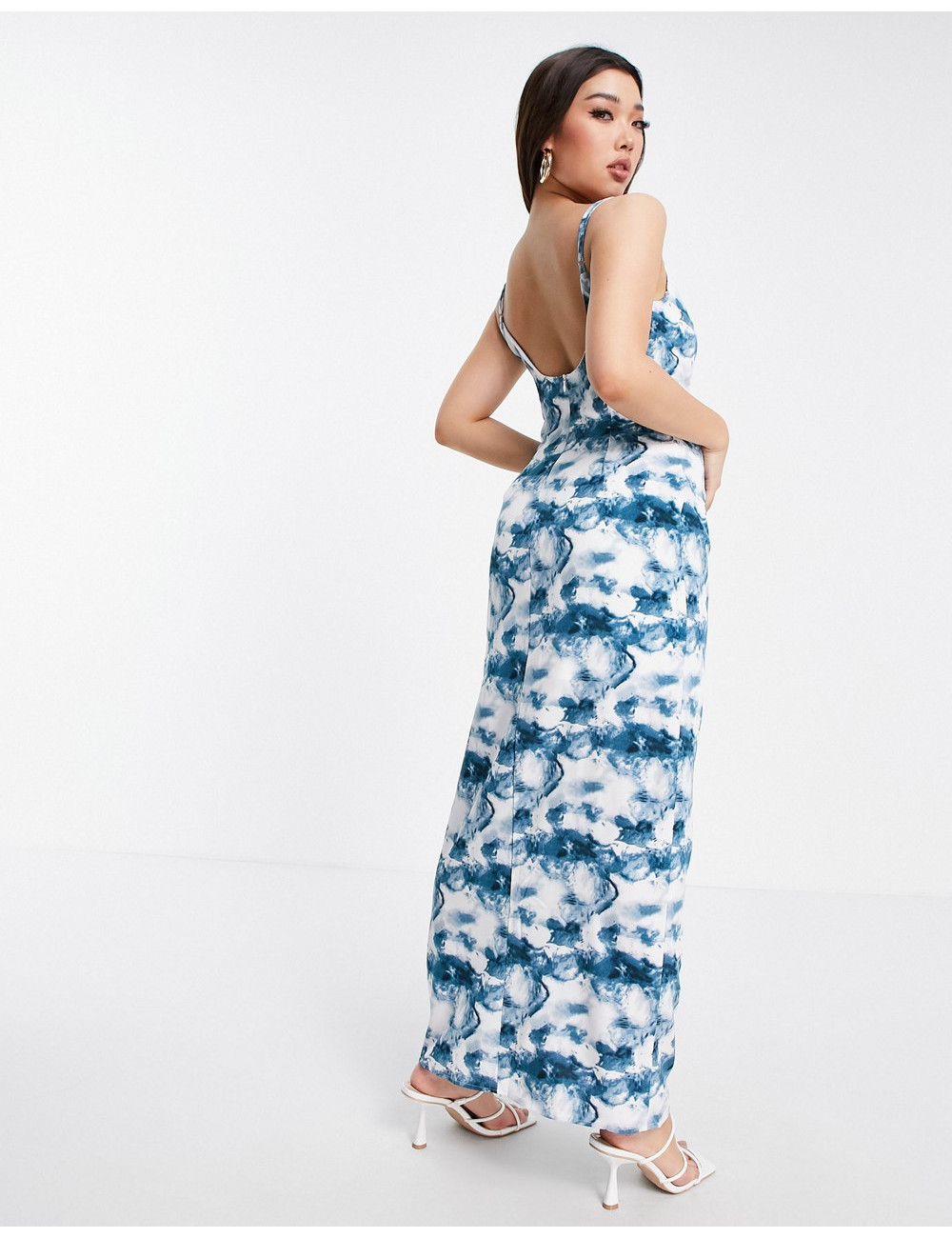 Missguided tie dye maxi...