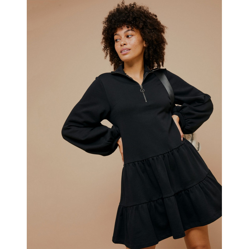 Topshop sweat dress with...