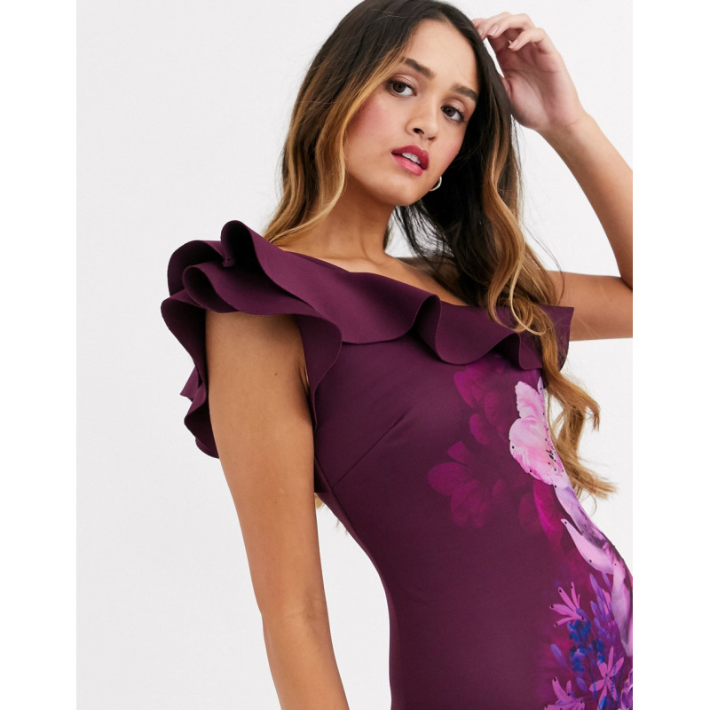 Lipsy frilly one shoulder...