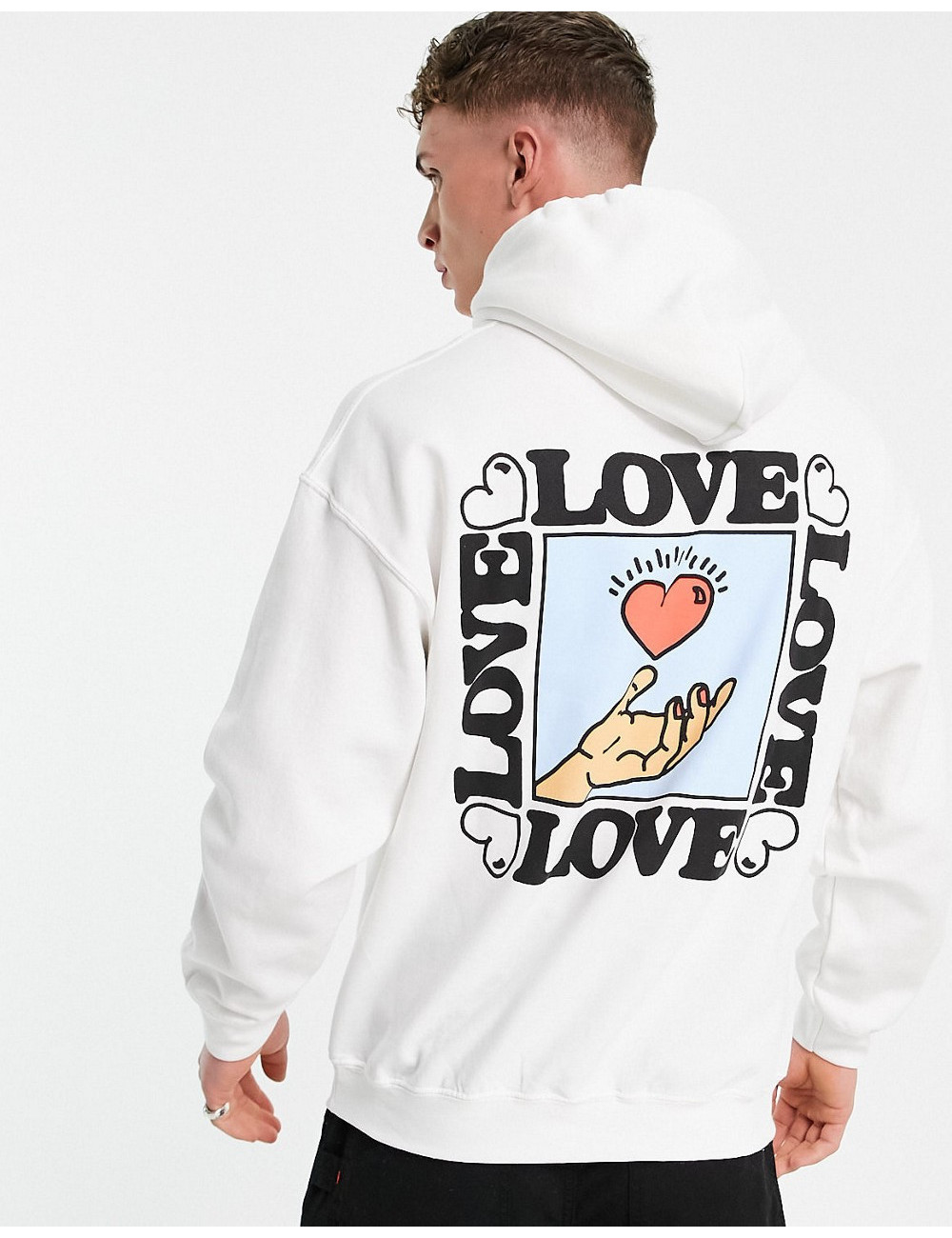 New Love Club love hoodie...