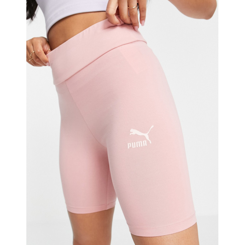 Puma legging shorts in rose