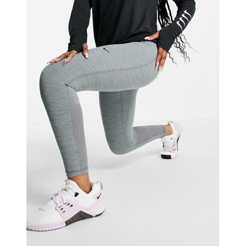 Nike Pro 365 High Rise 7/8 Leggings High Waisted Gray Leggings