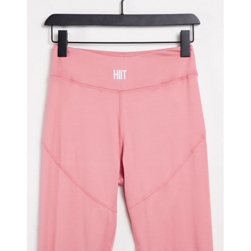 HIIT ruffle leggings in pink