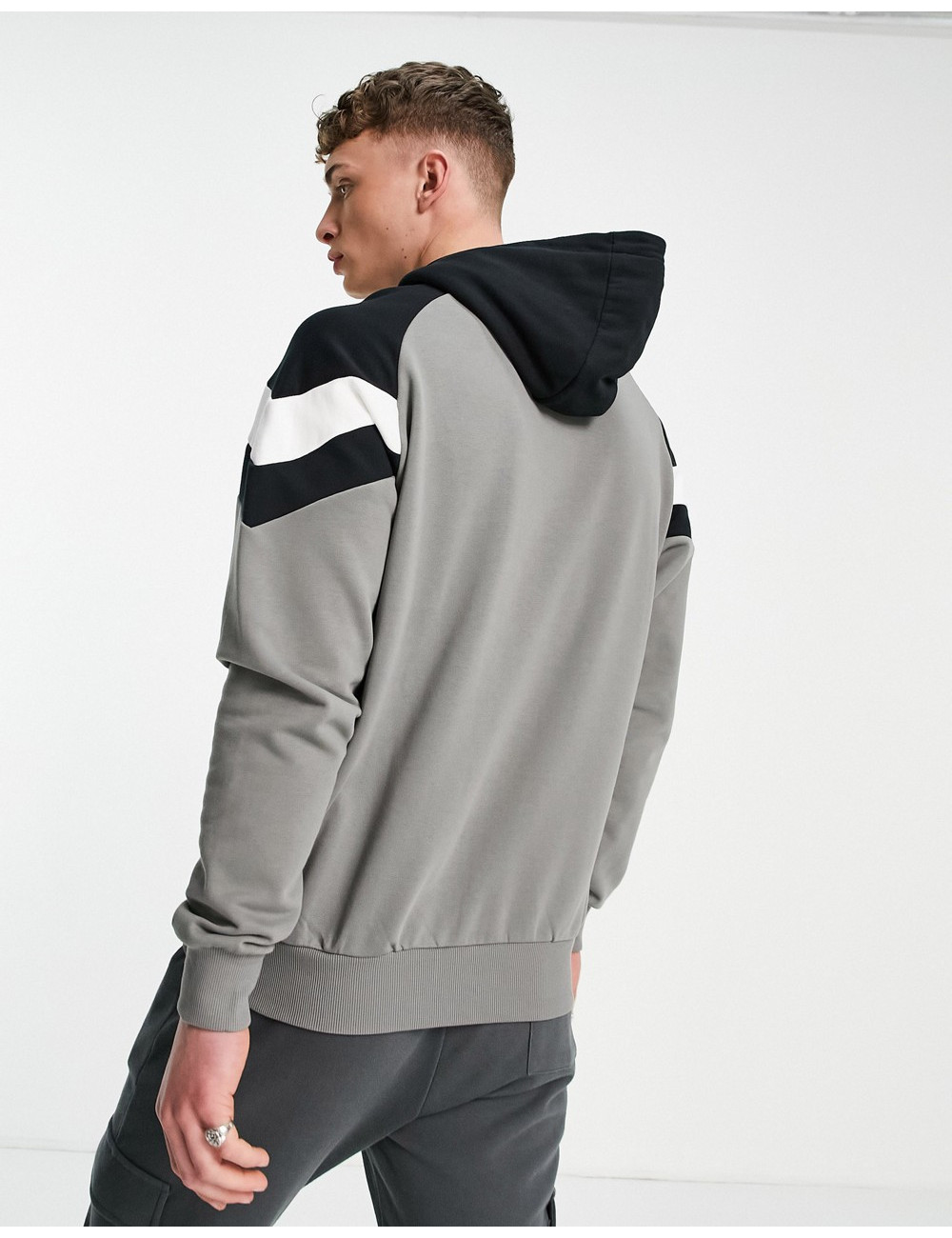 Puma Iconic Mcs hoodie in grey