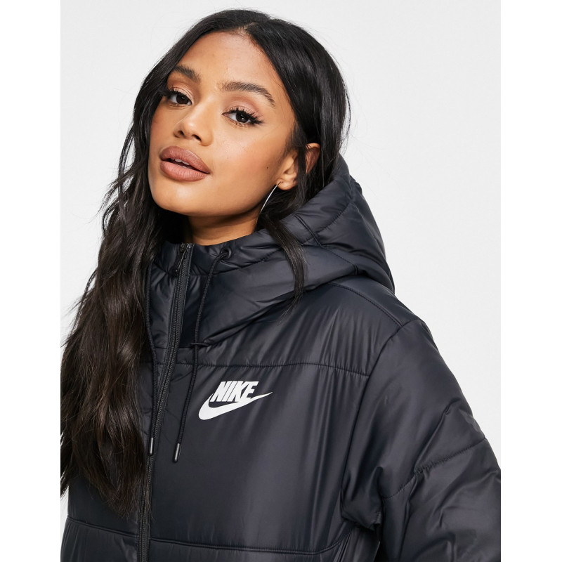 Nike padded jacket in black