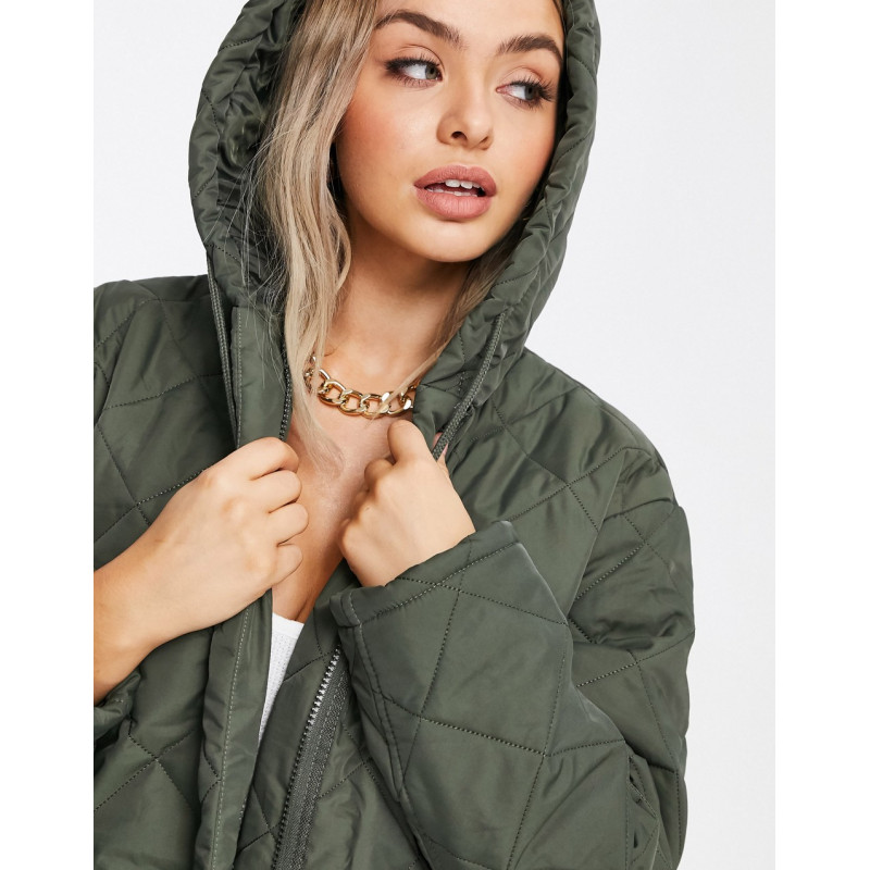Missguided diamond quilted...