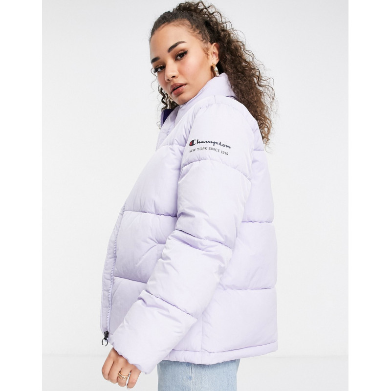 Champion jacket in lilac