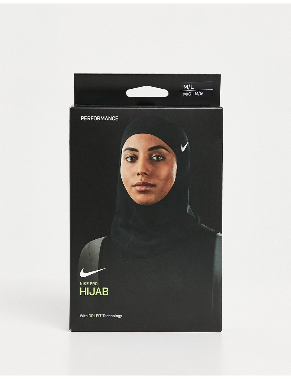 Nike Pro Swoosh hijab in black