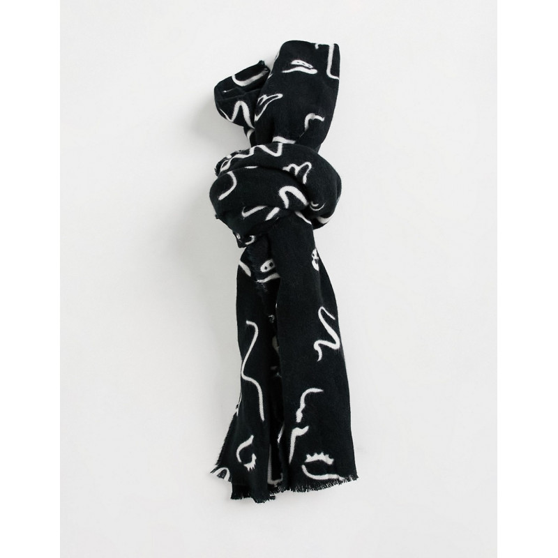 ASOS DESIGN long scarf in...