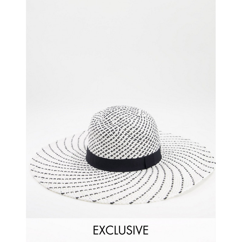 South Beach straw hat in...