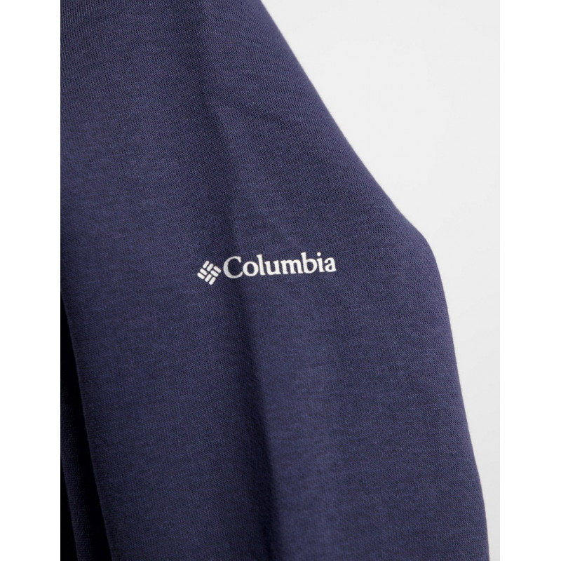 Columbia Logo hoodie in navy