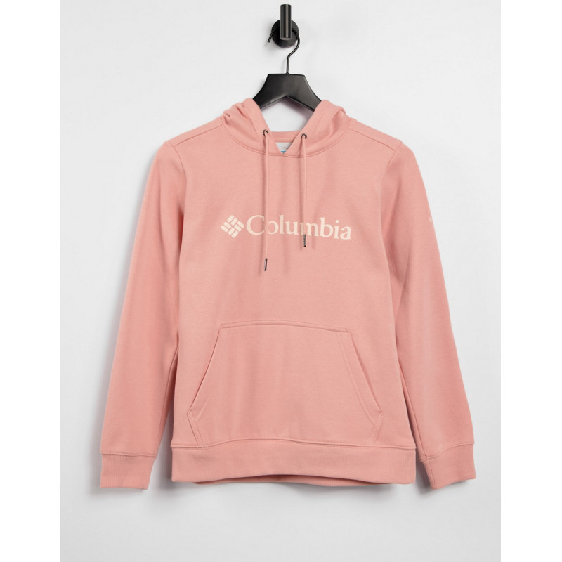 Columbia Logo hoodie in pink