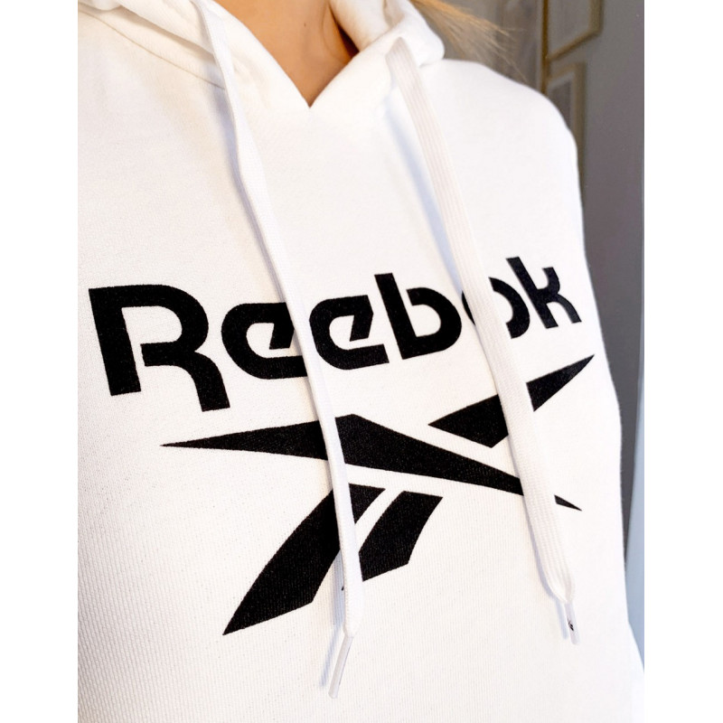Reebok large logo hoodie in...