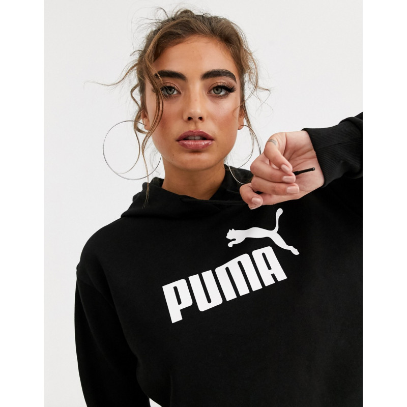 Puma Essentials+ black logo...