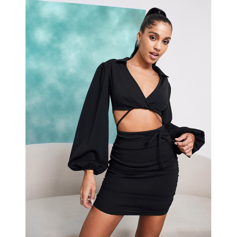 ASOS DESIGN cut out strappy...