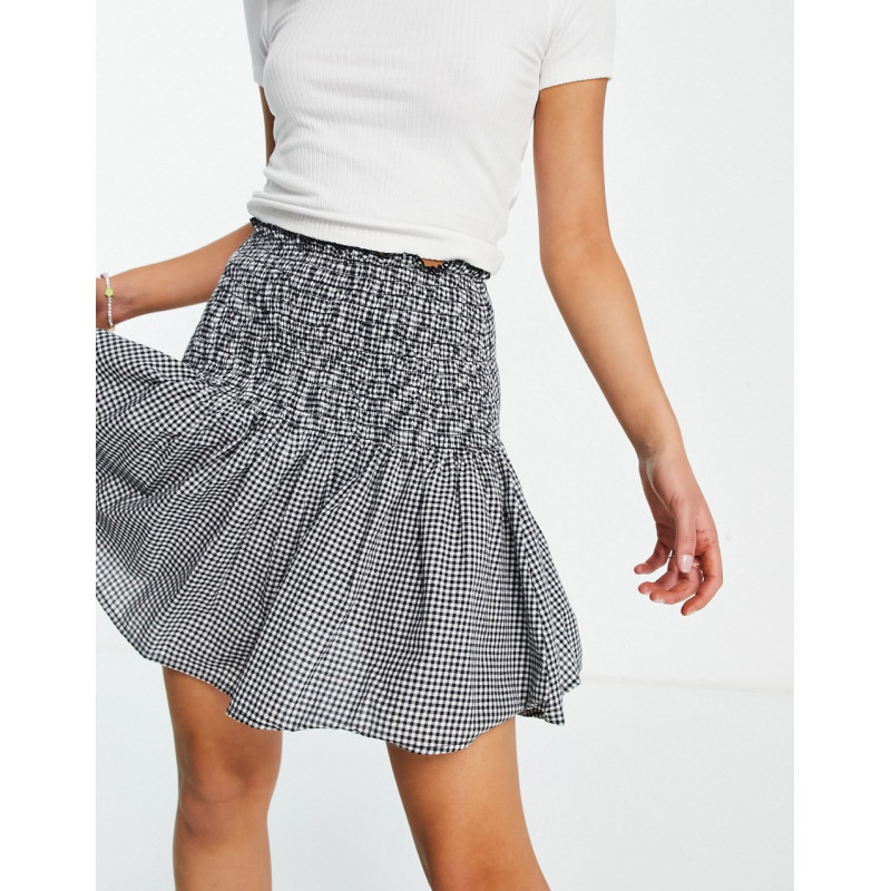 New Look shirred mini skirt...