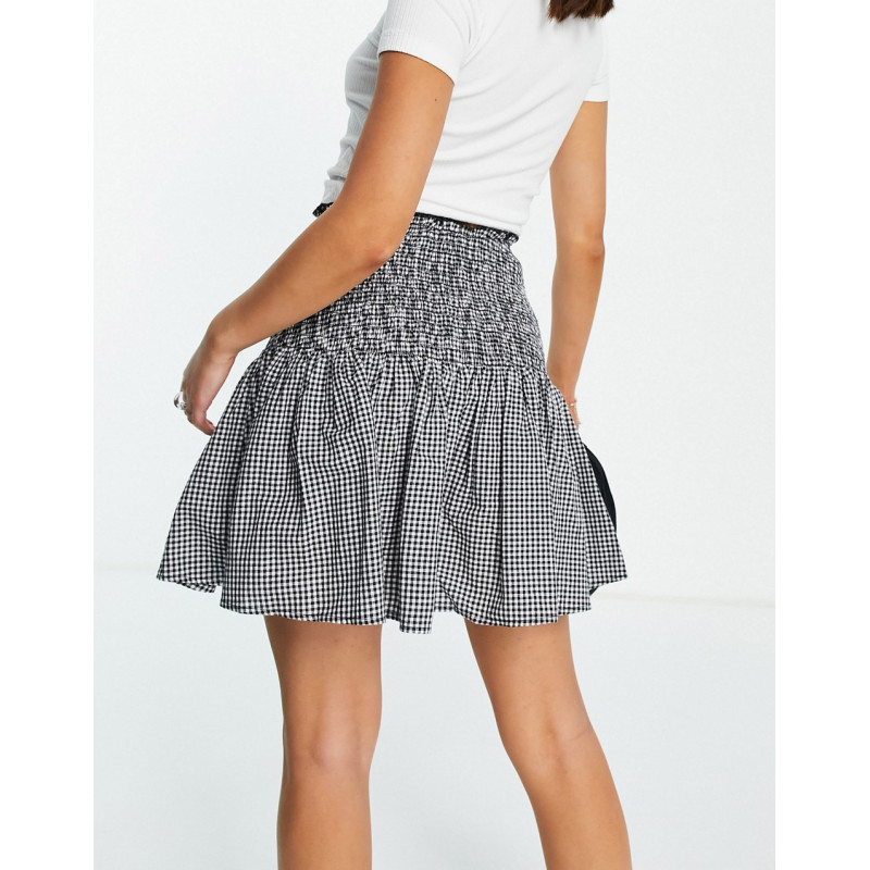 New Look shirred mini skirt...