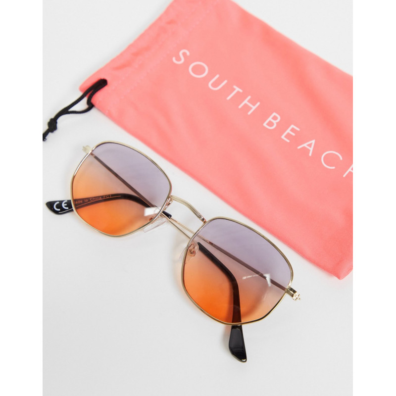 South Beach hexagonal frame...