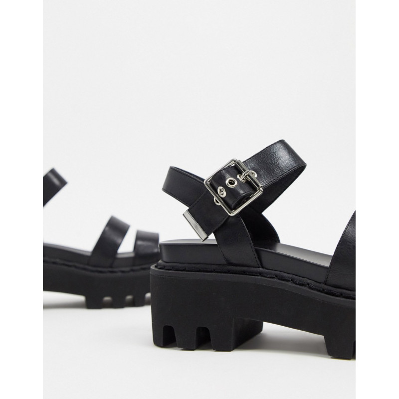 Lamoda chunky sandals in black