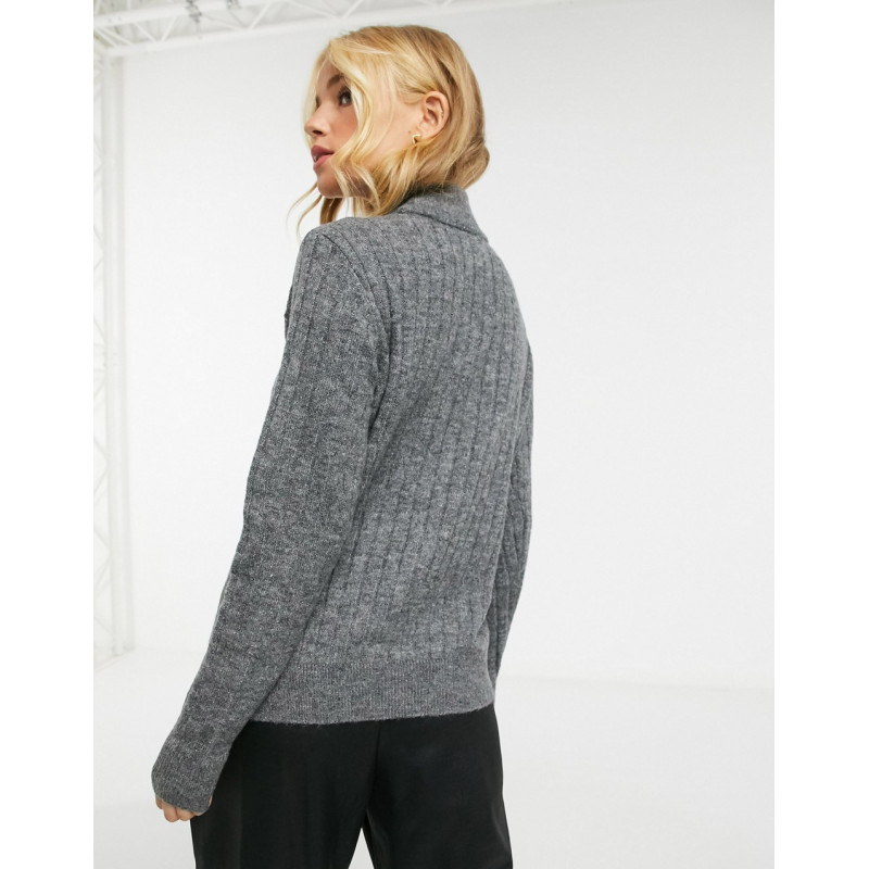 Y.A.S ribbed jumper with...