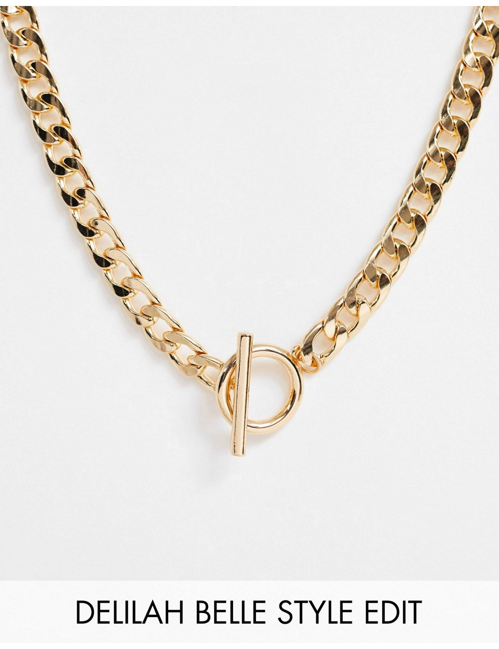 ASOS DESIGN necklace with t...
