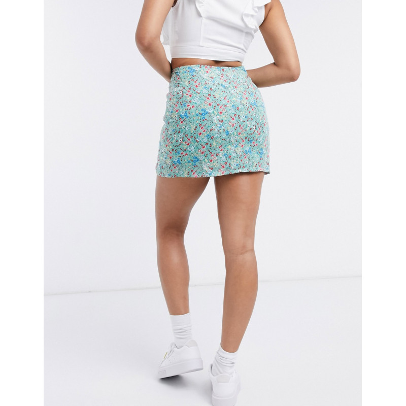 Daisy Street mini skirt in...