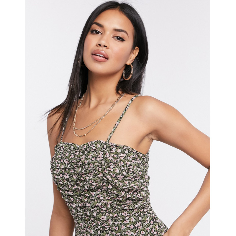 Missguided ruched cami...
