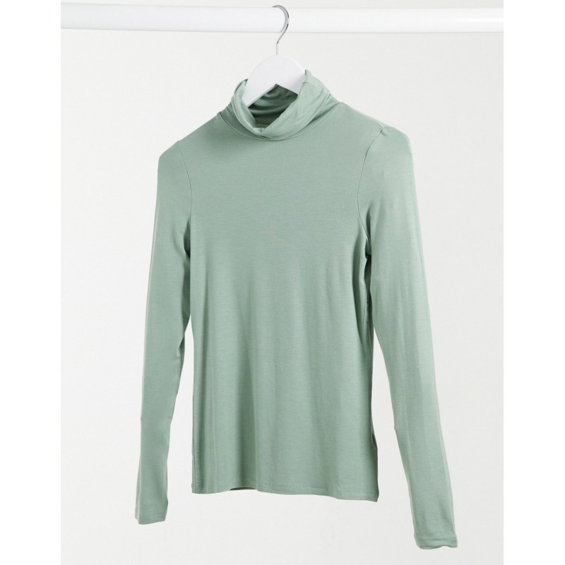 New Look roll neck top in...