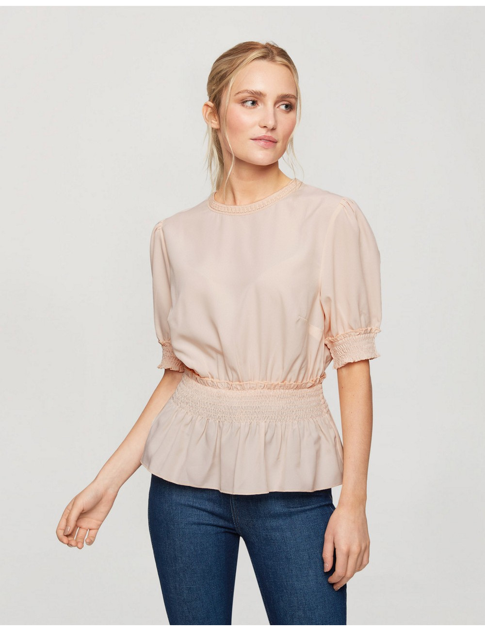 Miss Selfridge blouse with...