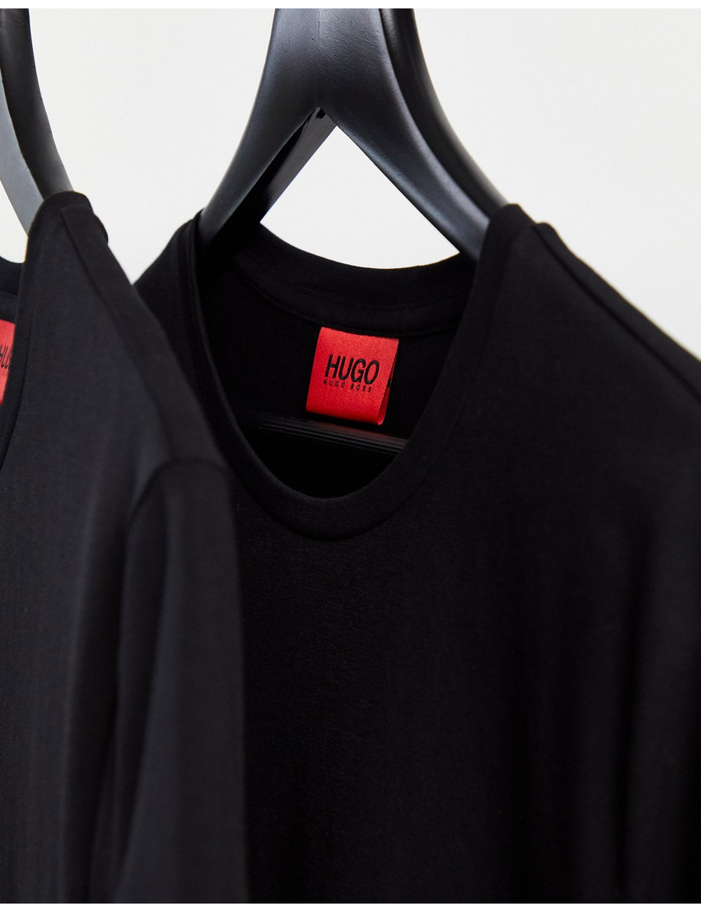 HUGO 2 pack t-shirts in black