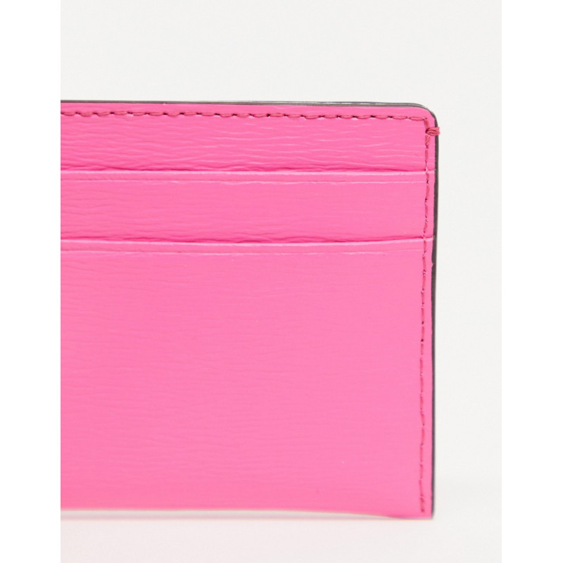 DKNY leather card holder in...